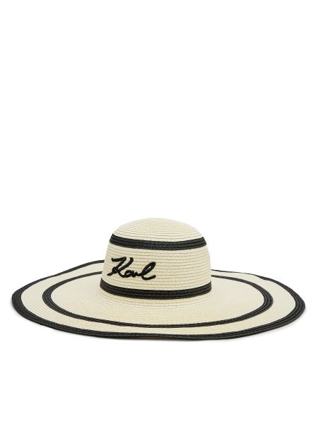 Памучна шапка с периферия Karl Lagerfeld