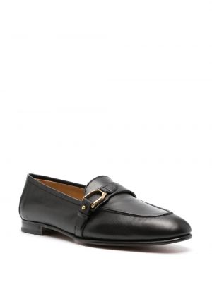 Kožené loafers Ralph Lauren Collection černé