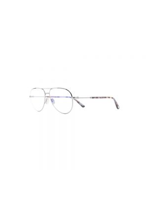 Okulary przeciwsłoneczne Tom Ford srebrne