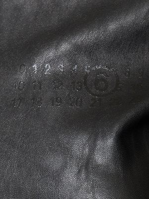 Midi šaty jersey Mm6 Maison Margiela černé