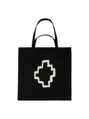 Shopper handtasche mit taschen Marcelo Burlon schwarz