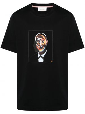 Kokvilnas t-krekls Limitato melns