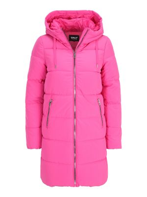Zimný kabát Only ružová
