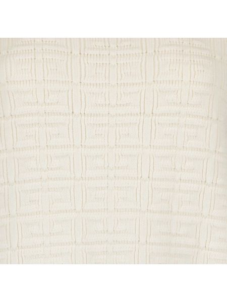 Jersey con bordado de lana de tela jersey Givenchy blanco