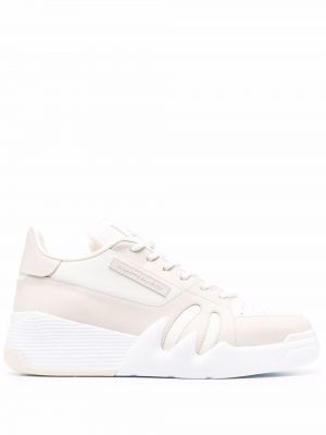 Lær sneakers Giuseppe Zanotti hvit