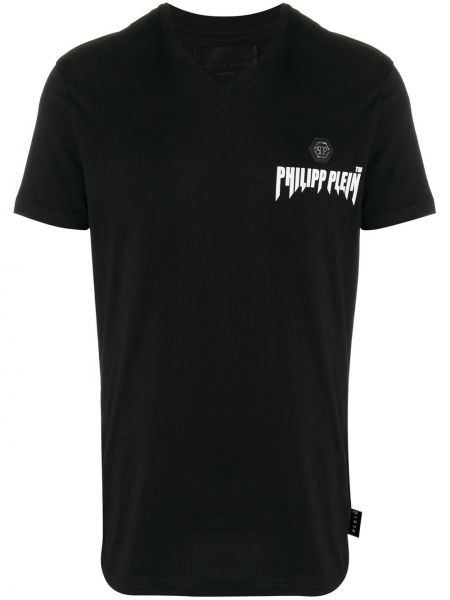 Camiseta con escote v Philipp Plein