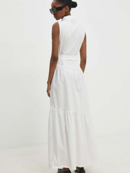 Hosszú ruha Answear Lab fehér