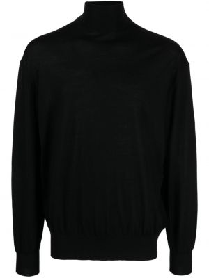 Volneni pulover Neil Barrett črna