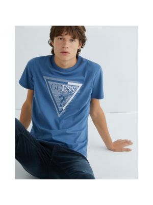Camiseta manga corta Guess azul