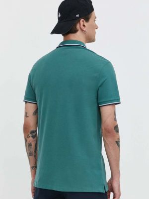 Tricou polo Abercrombie & Fitch verde