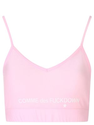 Топ Comme Des Fuckdown розовый