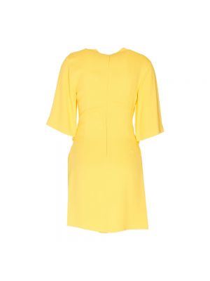 Sukienka mini na rzep Stella Mccartney żółta