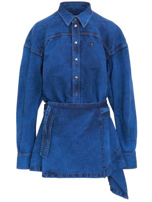 Мини рокля Vivienne Westwood синьо