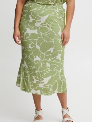 Midi sukně Fransa zelené