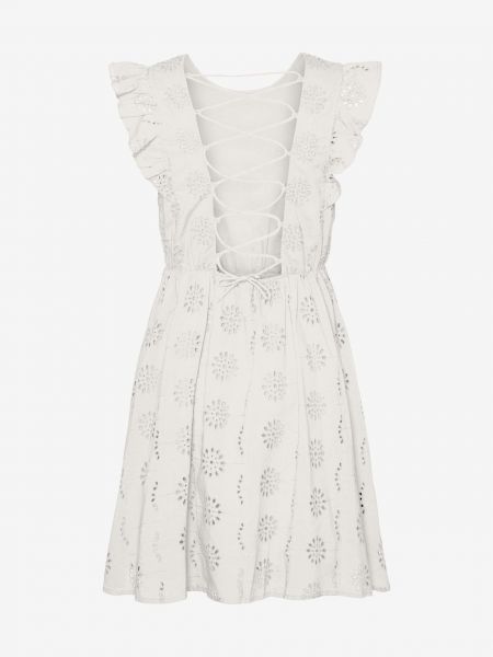 Mini šaty Vero Moda bílé