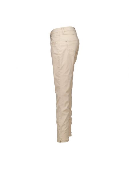 Pantalón clásico con bordado Mos Mosh beige