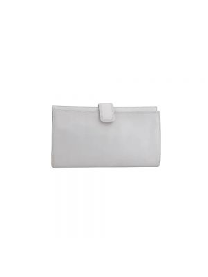 Bolso clutch de cuero Loewe Pre-owned blanco