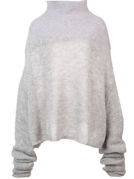 Вязаный свитер Unravel Project, серый