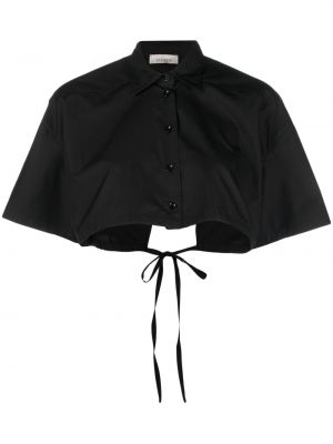 Bavlnená košeľa Laneus čierna