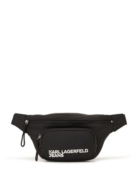 Bæltetaske Karl Lagerfeld Jeans sort