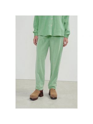 Pantalones de chándal de pana American Vintage verde