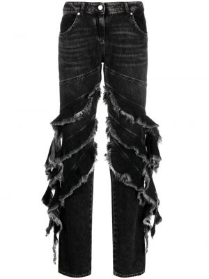 Straight leg jeans Blumarine nero