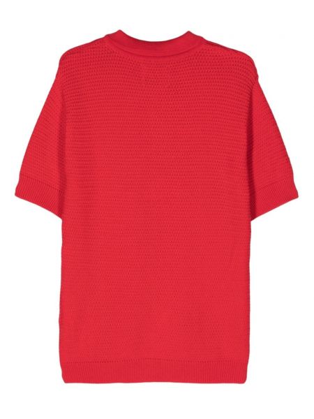 Polo krekls ar izšuvumiem Arte sarkans