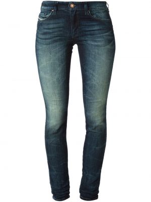 Skinny fit-jeans Diesel blå