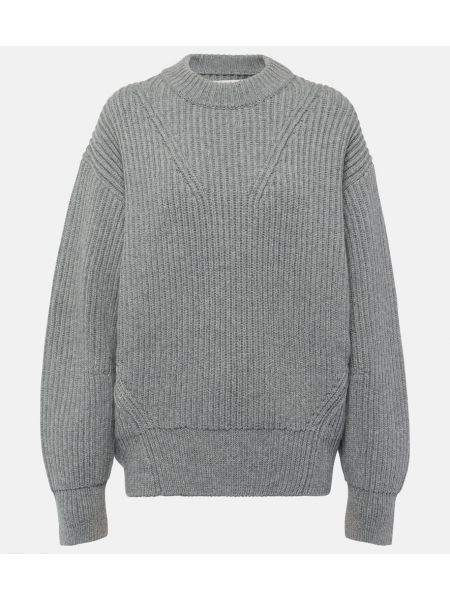 Maglione di lana Jil Sander grigio