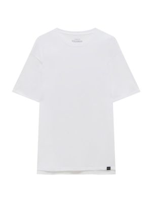 T-shirt Pull&bear hvid