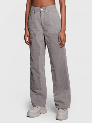 Boyfriend traperice bootcut Bdg Urban Outfitters siva