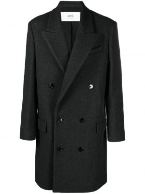 Kabát Ami Paris šedý