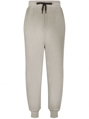 Pantaloni cu imagine Dolce & Gabbana gri