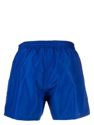 Shorts mit print Balmain blau