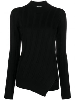 Asymetrický sveter Stella Mccartney čierna