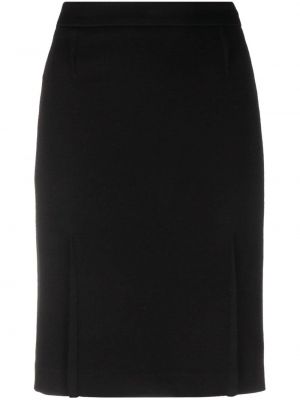 Φούστα με στενή εφαρμογή Christian Dior μαύρο
