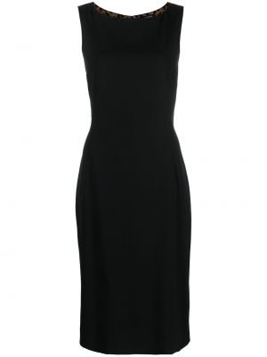 Прилепнала миди рокля без ръкави Dolce & Gabbana Pre-owned черно