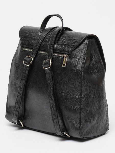 Кожаный рюкзак Chiara Canotti черный