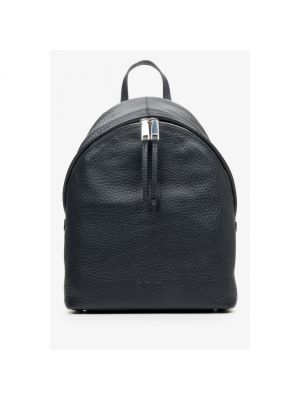 Черный кожаный рюкзак Cromia