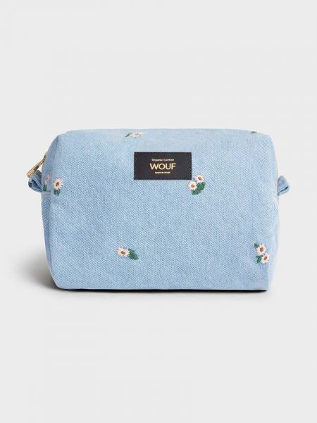 Kozmetična torbica Wouf modra