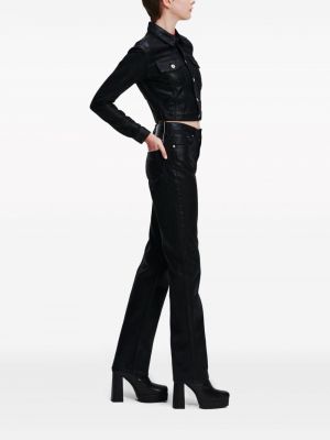 Džinsinė striukė Karl Lagerfeld Jeans juoda