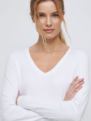 Блуза с дълъг ръкав Medicine бяло