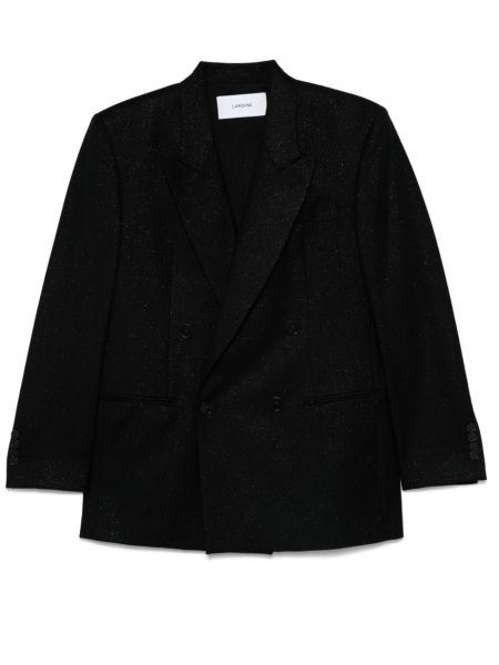 Dobbeltradet blazer Lardini sort