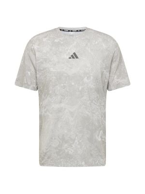 Sportska majica s melange uzorkom Adidas Performance