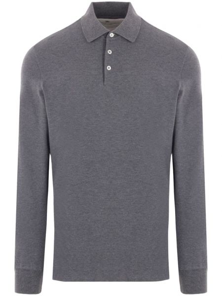 Poloshirt Brunello Cucinelli grå