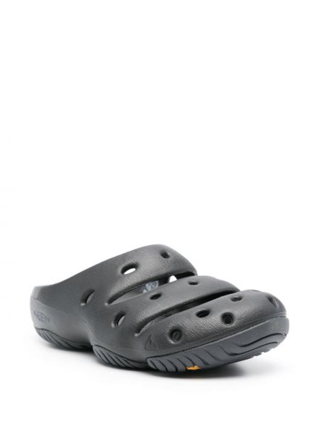 Polobotky Keen Footwear černé