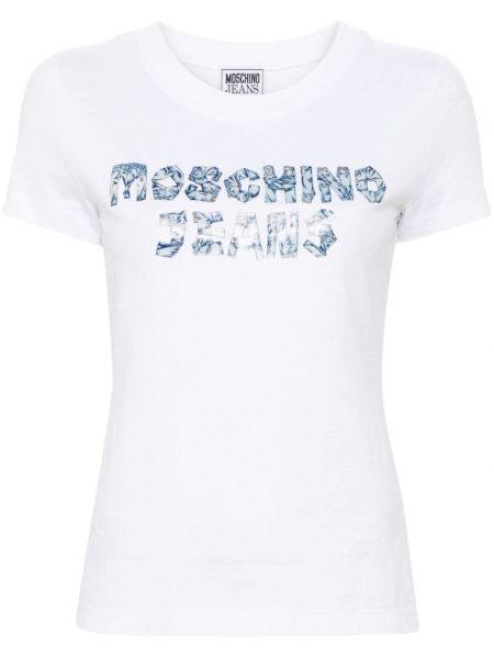 T-shirt Moschino Jeans hvid