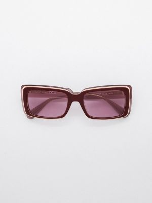 Солнцезащитные очки Max&co, бордовые