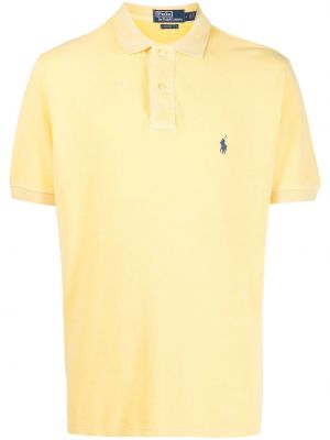 Bombažna srajca z vezenjem s karirastim vzorcem Polo Ralph Lauren
