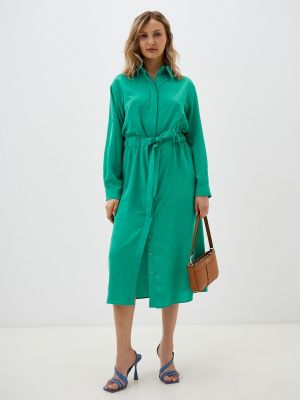 Платье-рубашка Ipekyol зеленое